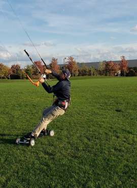 Kite landboarding Lesson